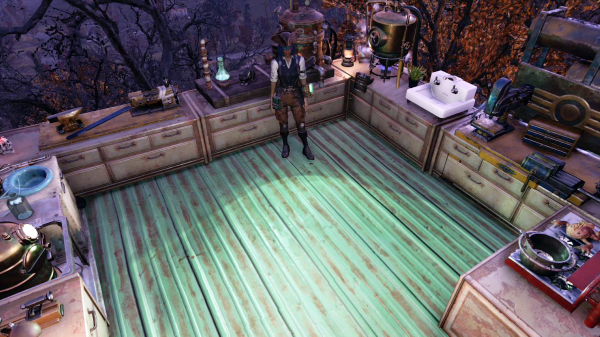 "Встроенные" верстаки