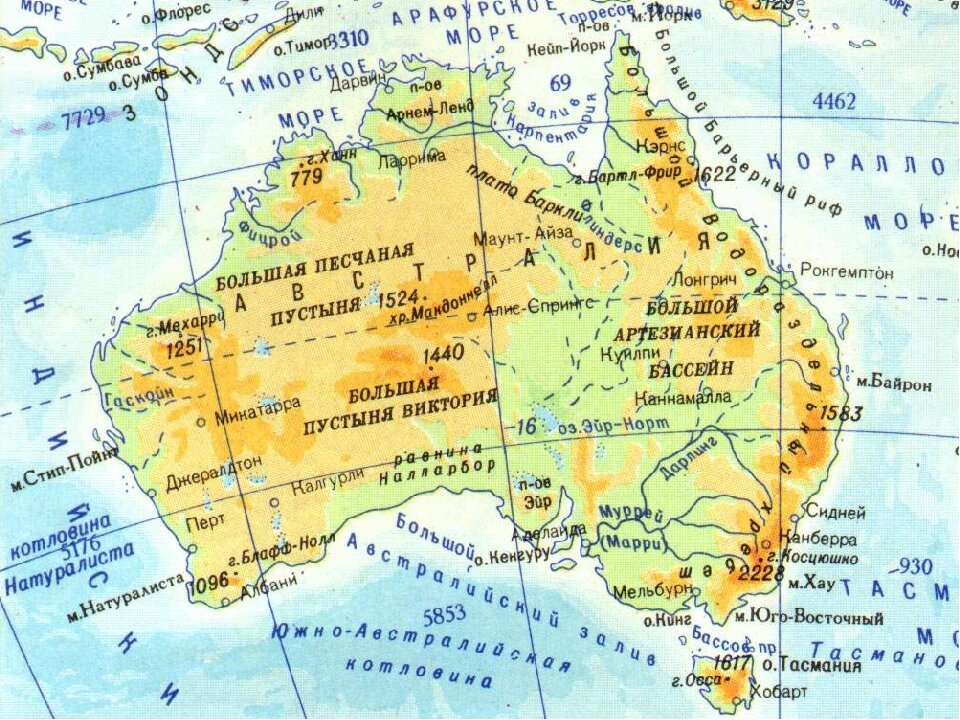 Австралии карта мира как выглядит в австралии