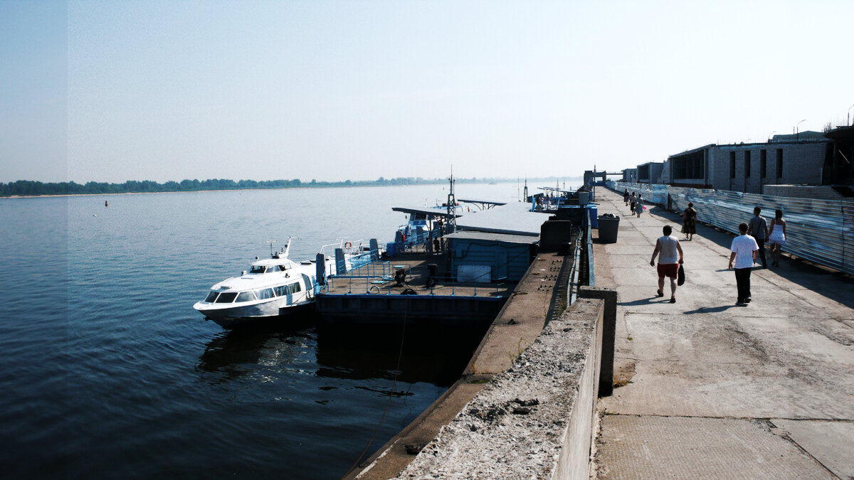 Причалы Нижегородской пристани