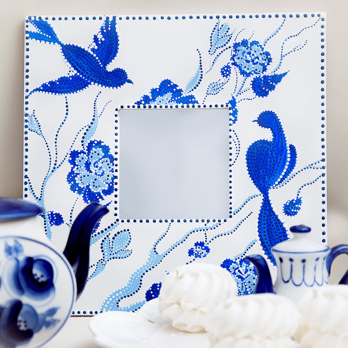 Роспись декора Зеркала