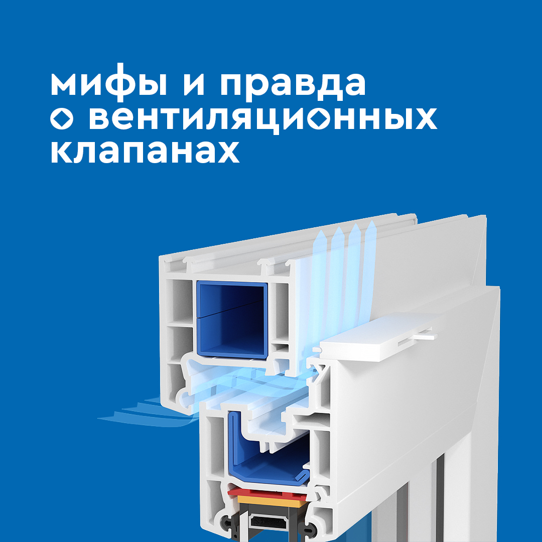 Мифы и правда о вентиляционных клапанах на пластиковых окнах | Пластиковые  окна VEKA | Дзен