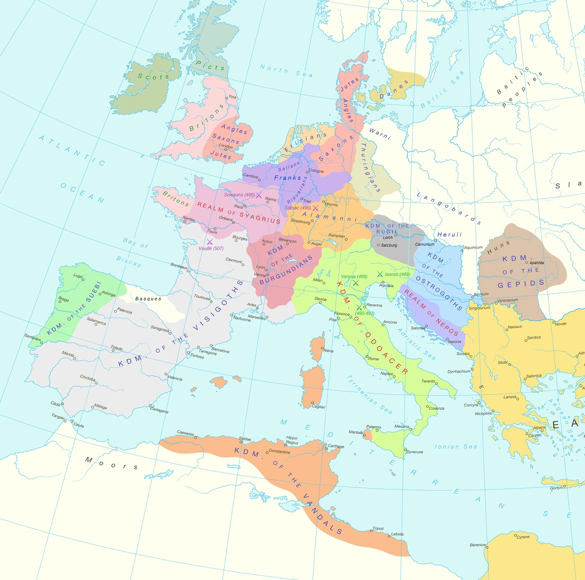 5 европейских областей. Европа 9 век. Карта Европы в 9 веке. Карта Европы 5 век. Руги Русы.