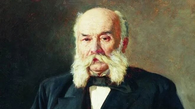 НИКОЛАЙ ЯРОШЕНКО. ПОРТРЕТ ИВАНА ГОНЧАРОВА (ФРАГМЕНТ). 1888. АЛУПКИНСКИЙ ДВОРЦОВО-ПАРКОВЫЙ МУЗЕЙ-ЗАПОВЕДНИК, АЛУПКА, РЕСПУБЛИКА КРЫМ