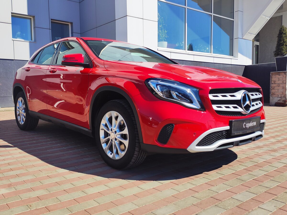 Mercedes-Benz GLA-klasse. Источник иллюстрации - auto.ru
