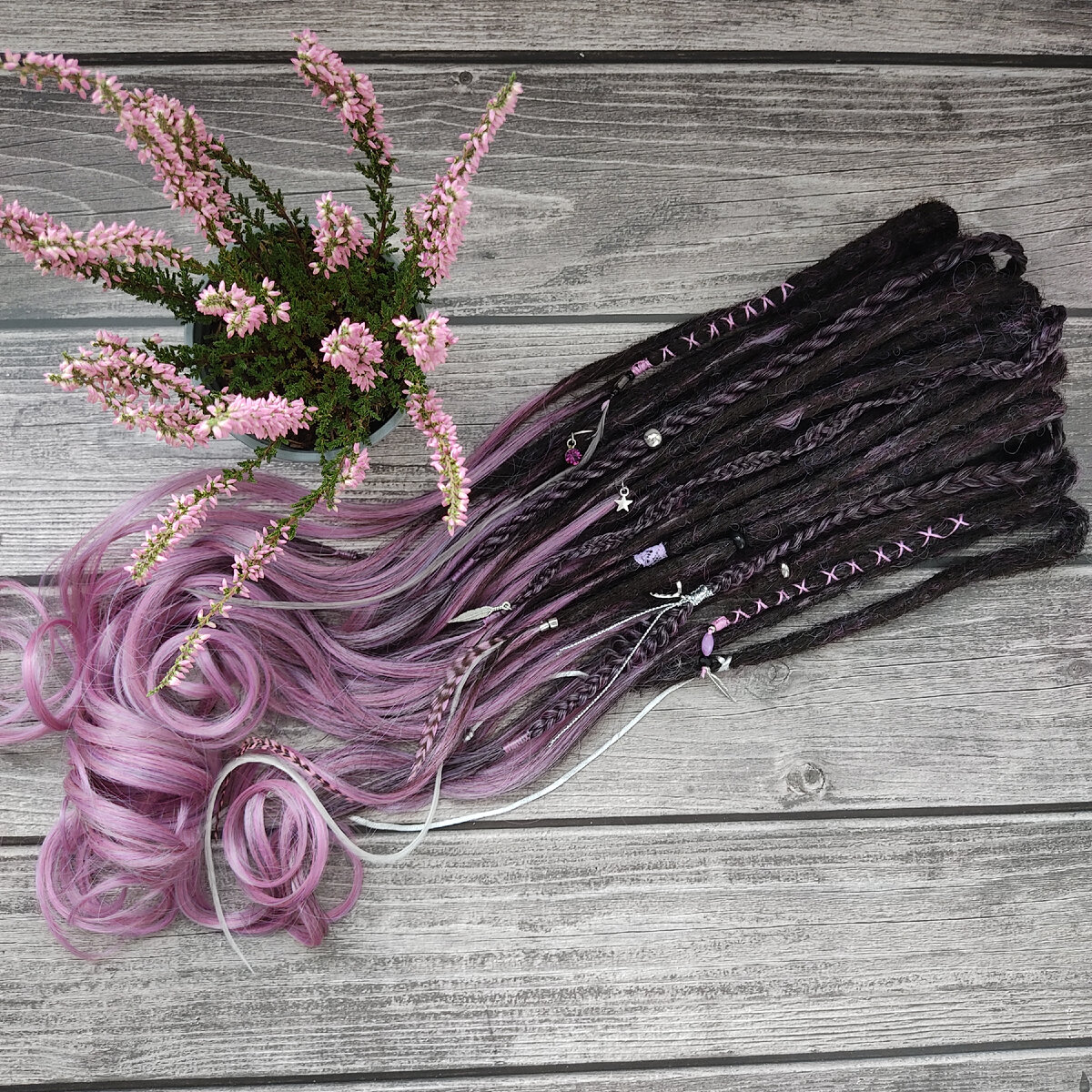 17 ДЕ заготовок с возможностью укорачивать и выпрямлять/завивать кончики