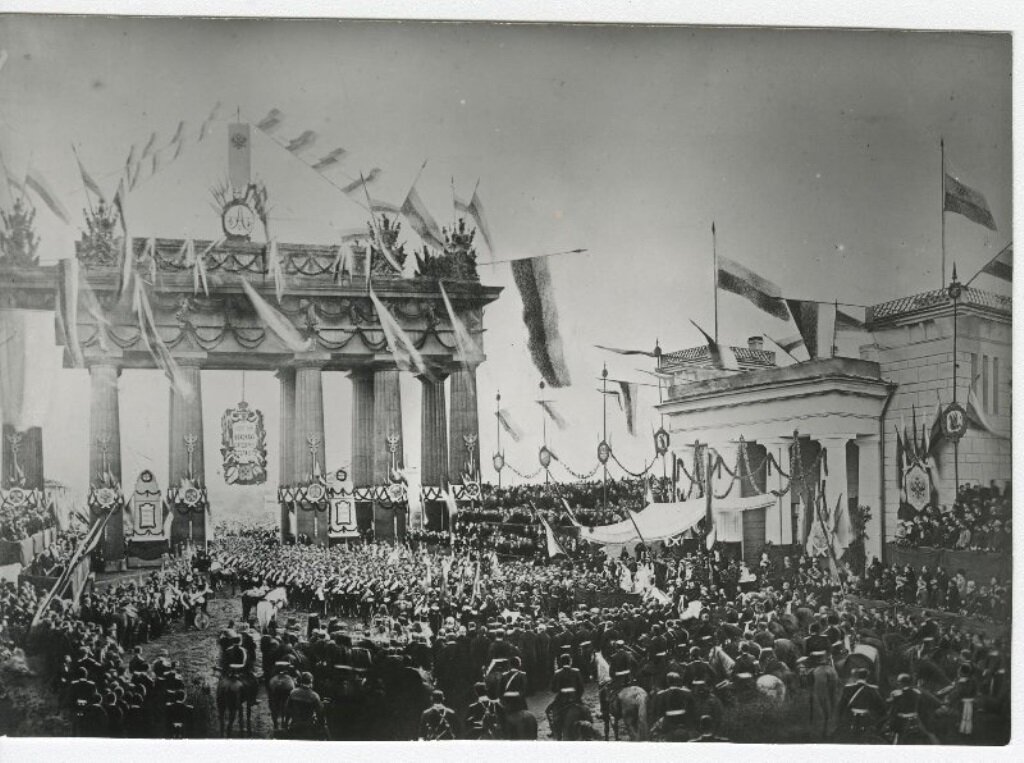 Встреча наших победоносных войск в Петербурге в 1878 году