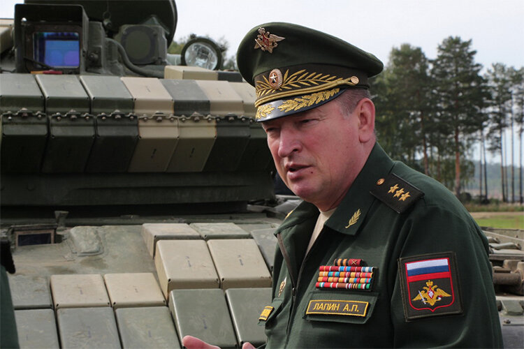    Генерал-полковник Александр Лапин получил назначение начальником главного штаба сухопутных войск ВС Фото: © MOD Russia via Globallookpress.com/ www.globallookpress.com