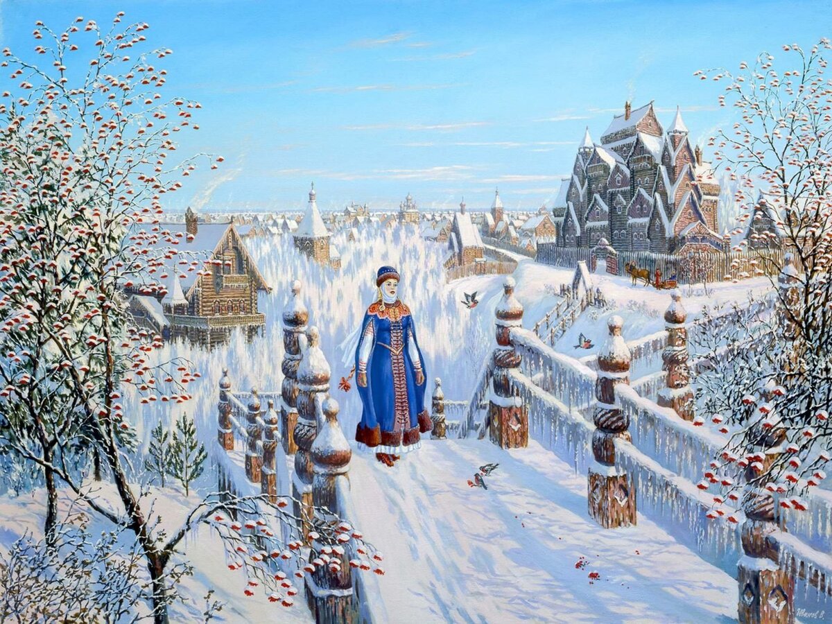 картина Всеволода Иванова "Анастасия"