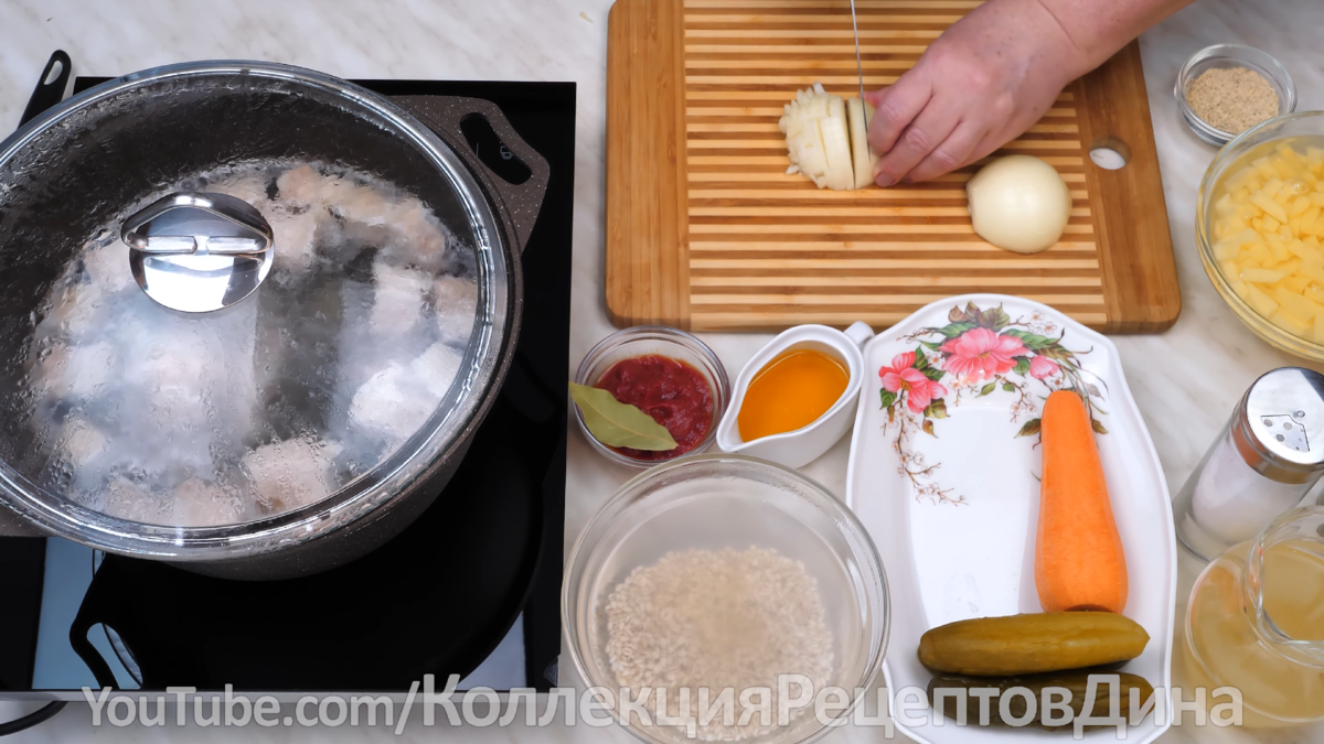 Наваристый Рассольник с перловкой, солеными огурцами и мясом! | Дина,  Коллекция Рецептов | Дзен