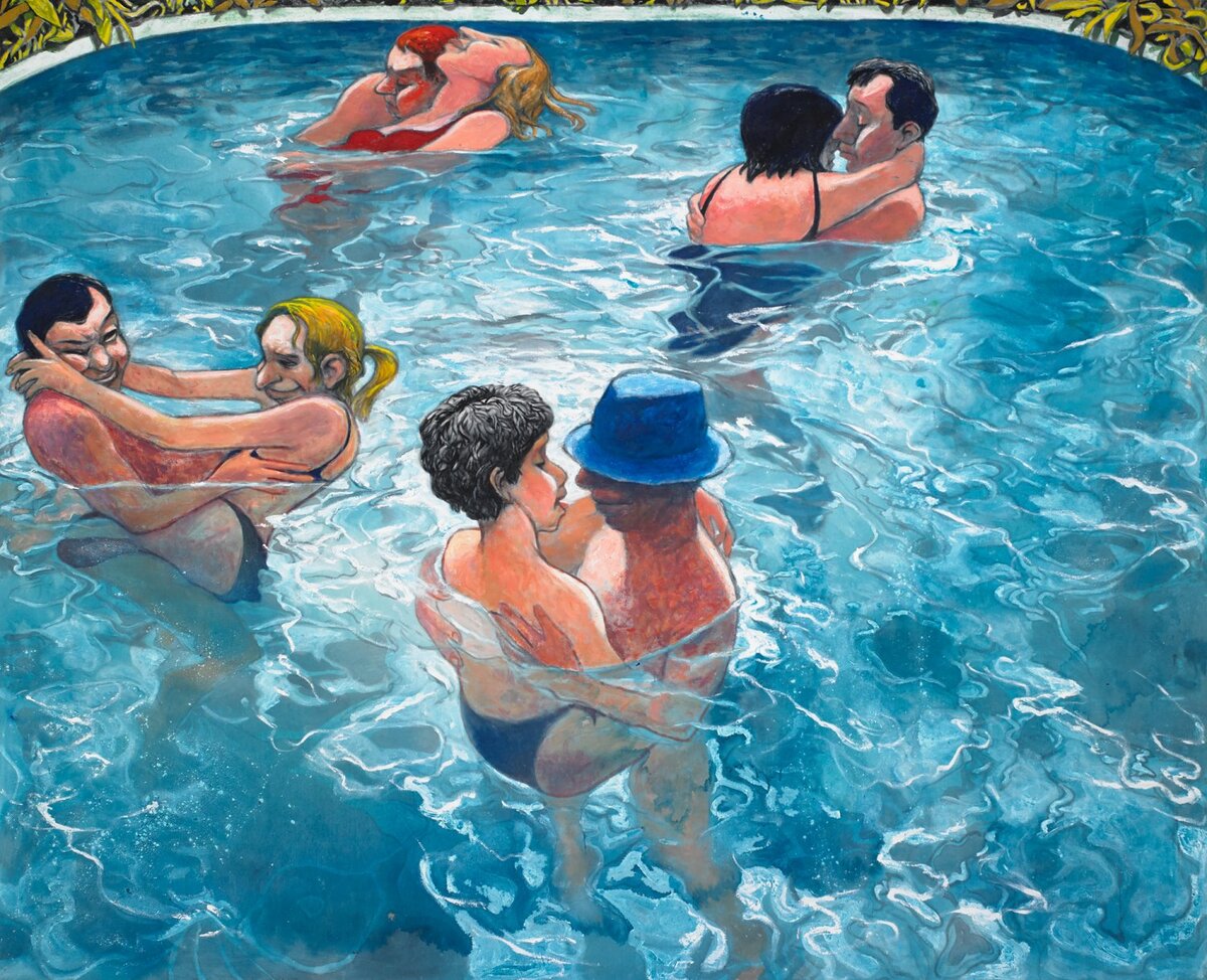 Фред Кресс. «Вечеринка в бассейне». 
