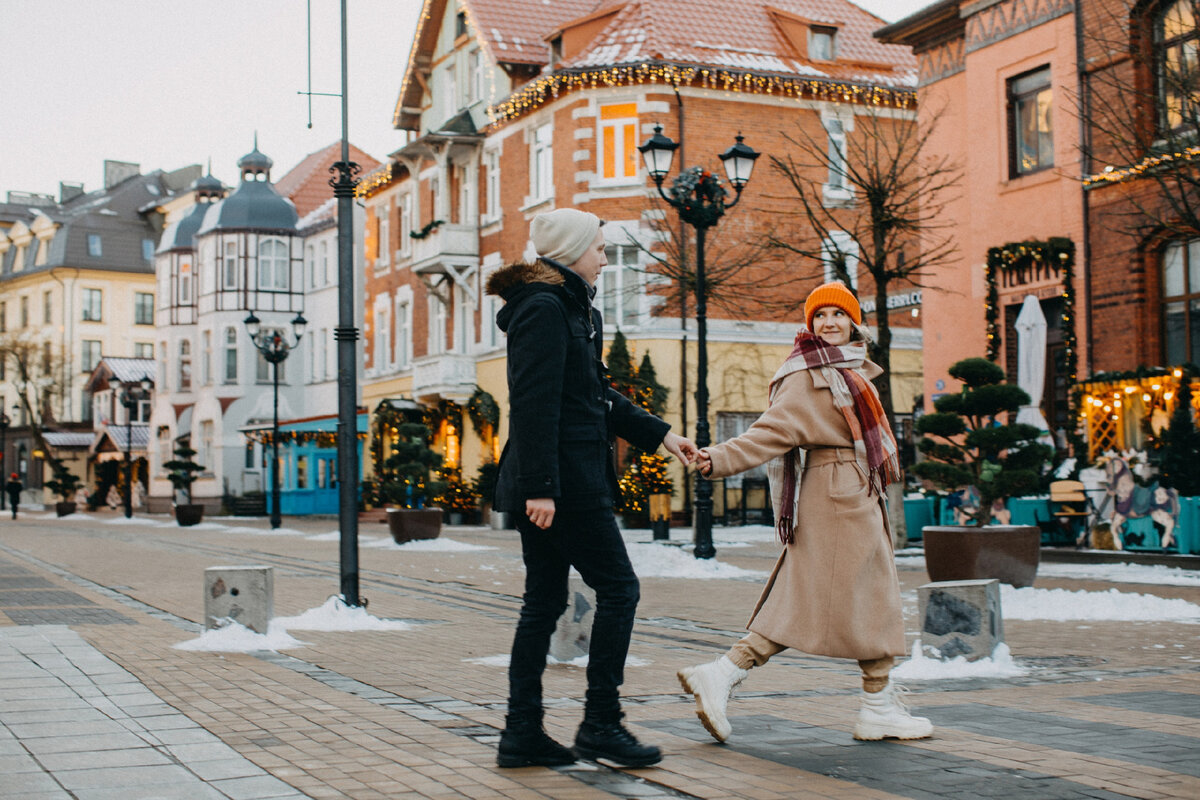 Курортный проспект в Зеленоградске