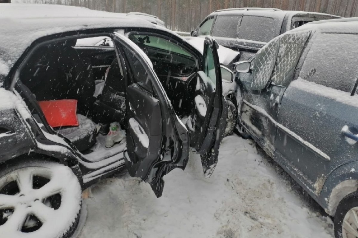    Сотни автомобилей из-за массового ДТП стоят в пробке на платной трассе М-11