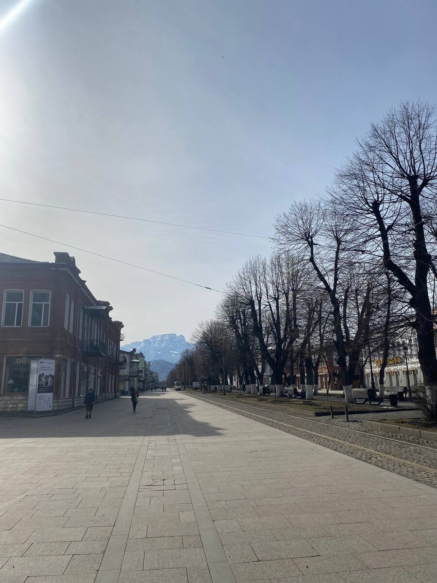 Последний день зимы во Владикавказе