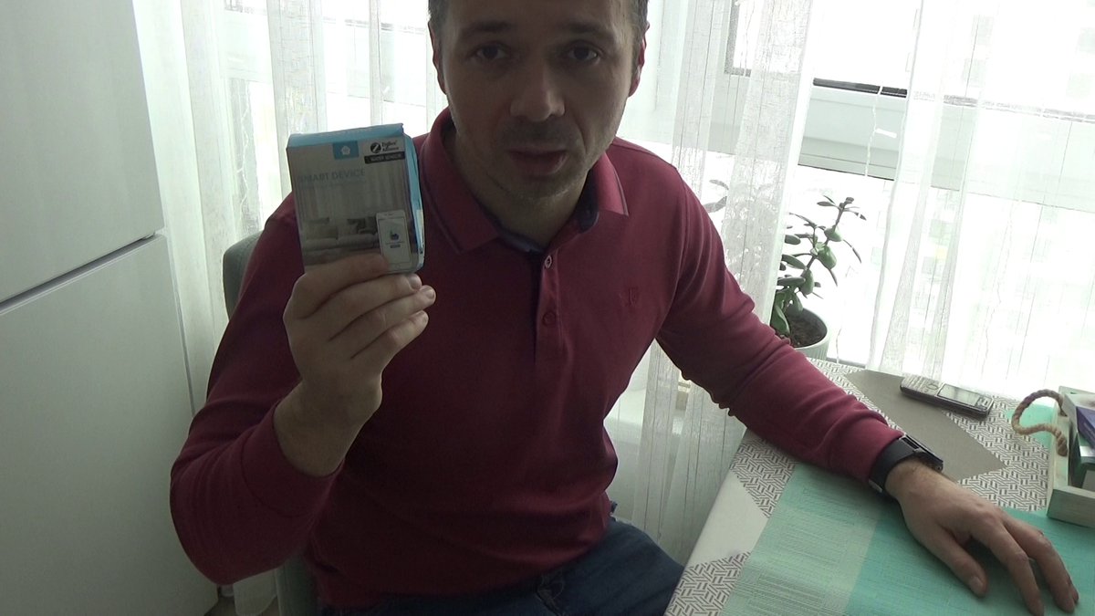 Беспроводной датчик обнаружения воды Zigbee