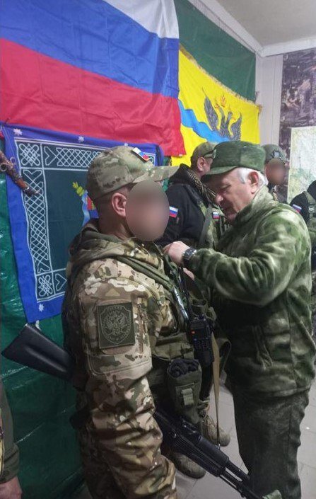    Казакам из Оренбургской области вручили ведомственные награды на передовой Кристина Просвиркина