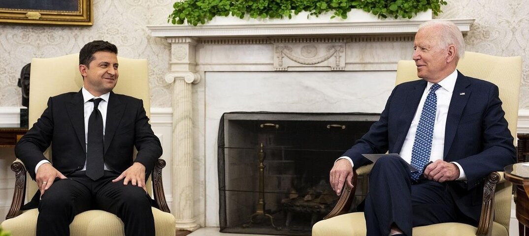 Владимир Зеленский и Джо Байден