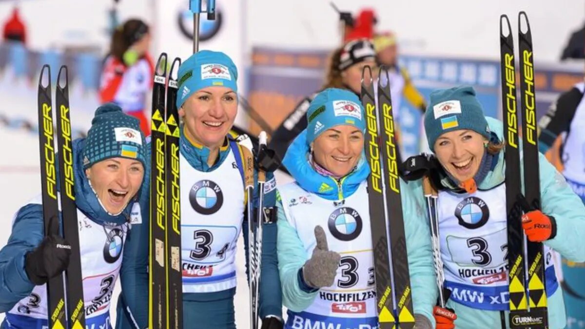 Фото: Федерация Биатлона Украины/Женская сборная