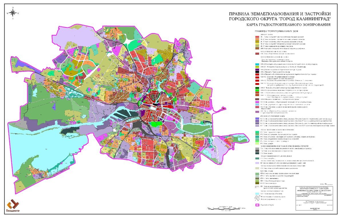 Карта градостроительного зонирования правил землепользования и застройки пзз
