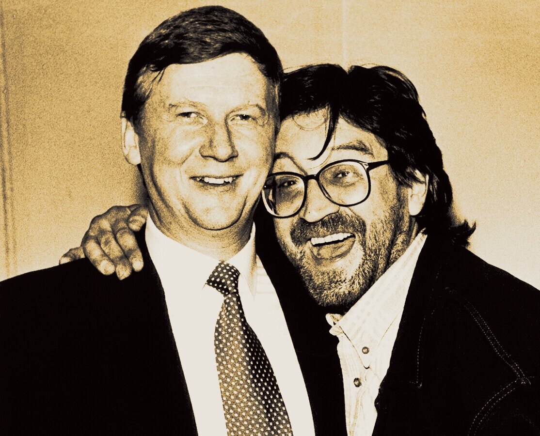 Из открытых источников в интернете. А.Чубайс и Ю.Шевчук.