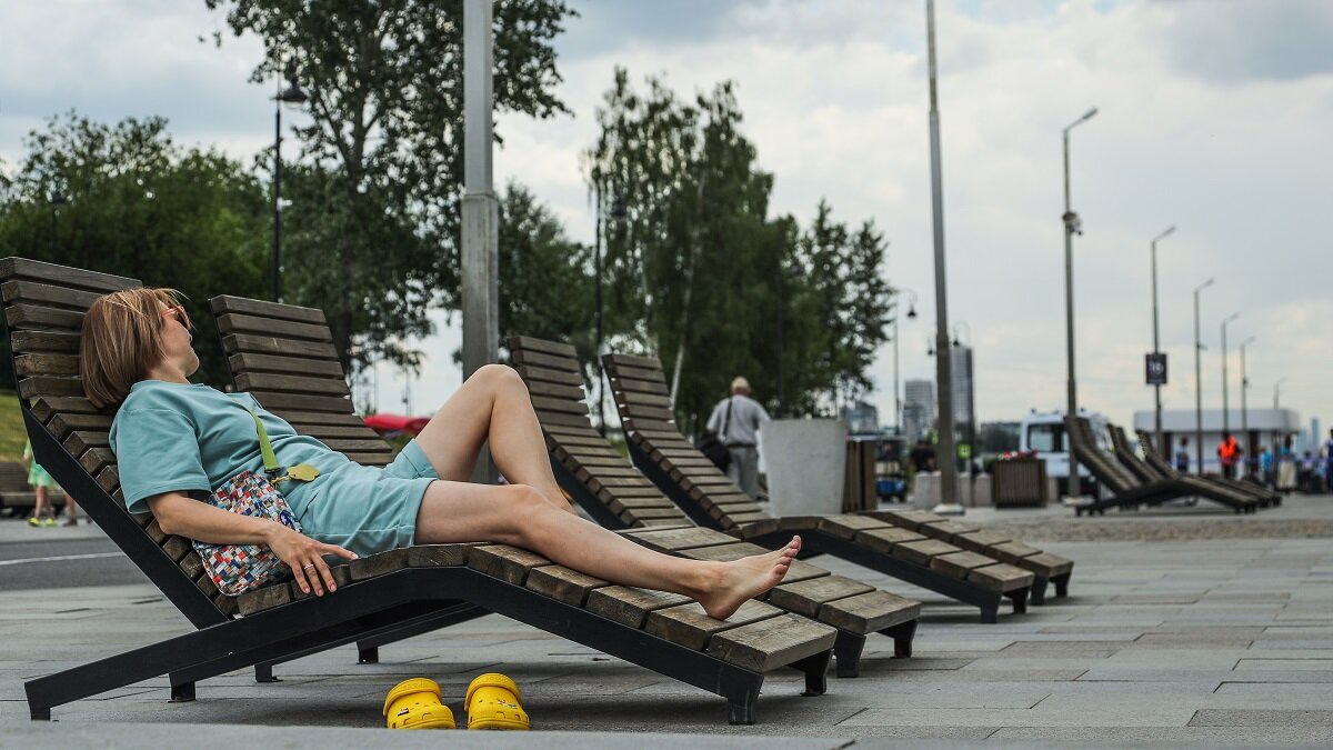    Жара в Москве