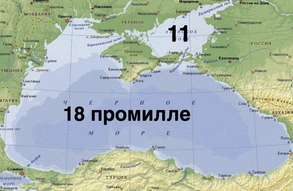 Происхождение черного моря