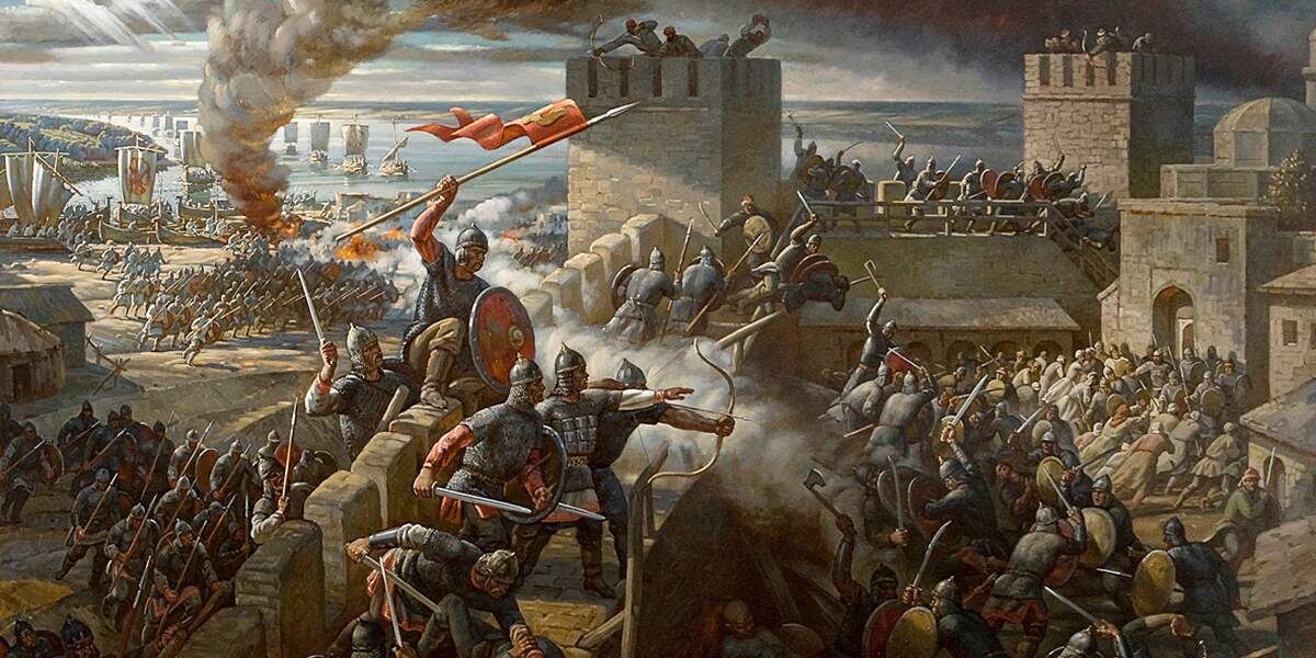 Осада. Источник Википедия.