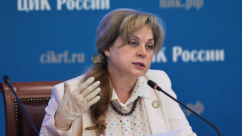 Глава Центризбиркома РФ Элла Памфилова 