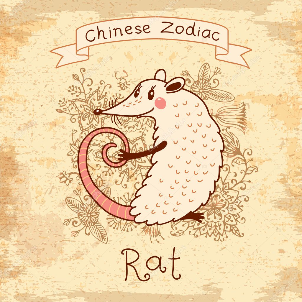 Крыса (Мышь) – первый знак из 12-летнего цикла китайского (восточного) лунного календаря животных. Она ассоциируется с энергией «ян» и элементом «воды».-2