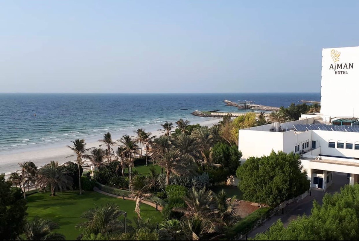 Отель Ajman, он же Kempinski