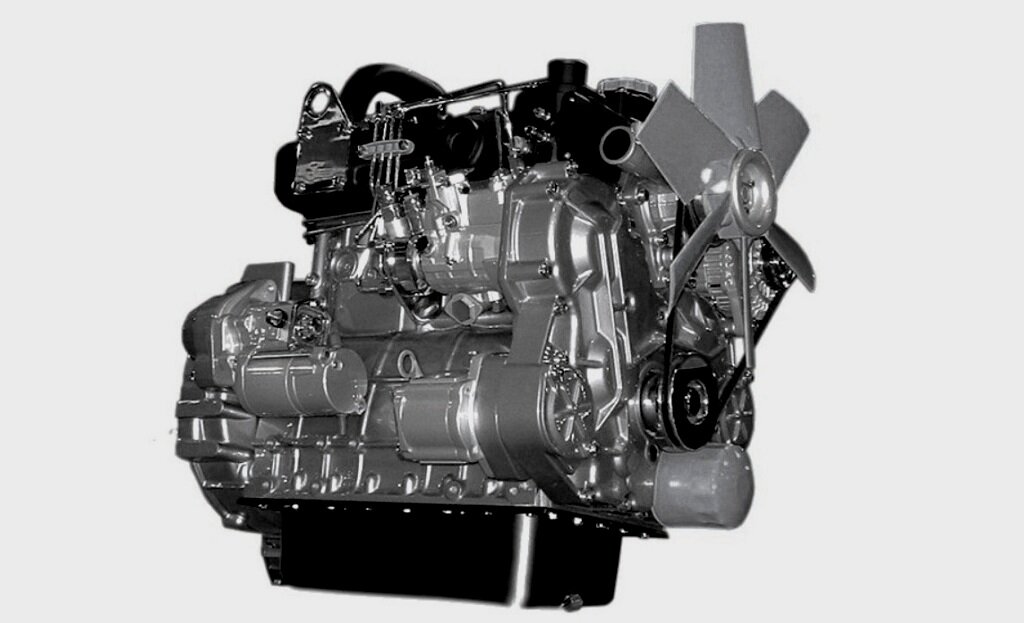 Дизельный двигатель Deutz TD 2009 L04 мощностью 68 лошадей