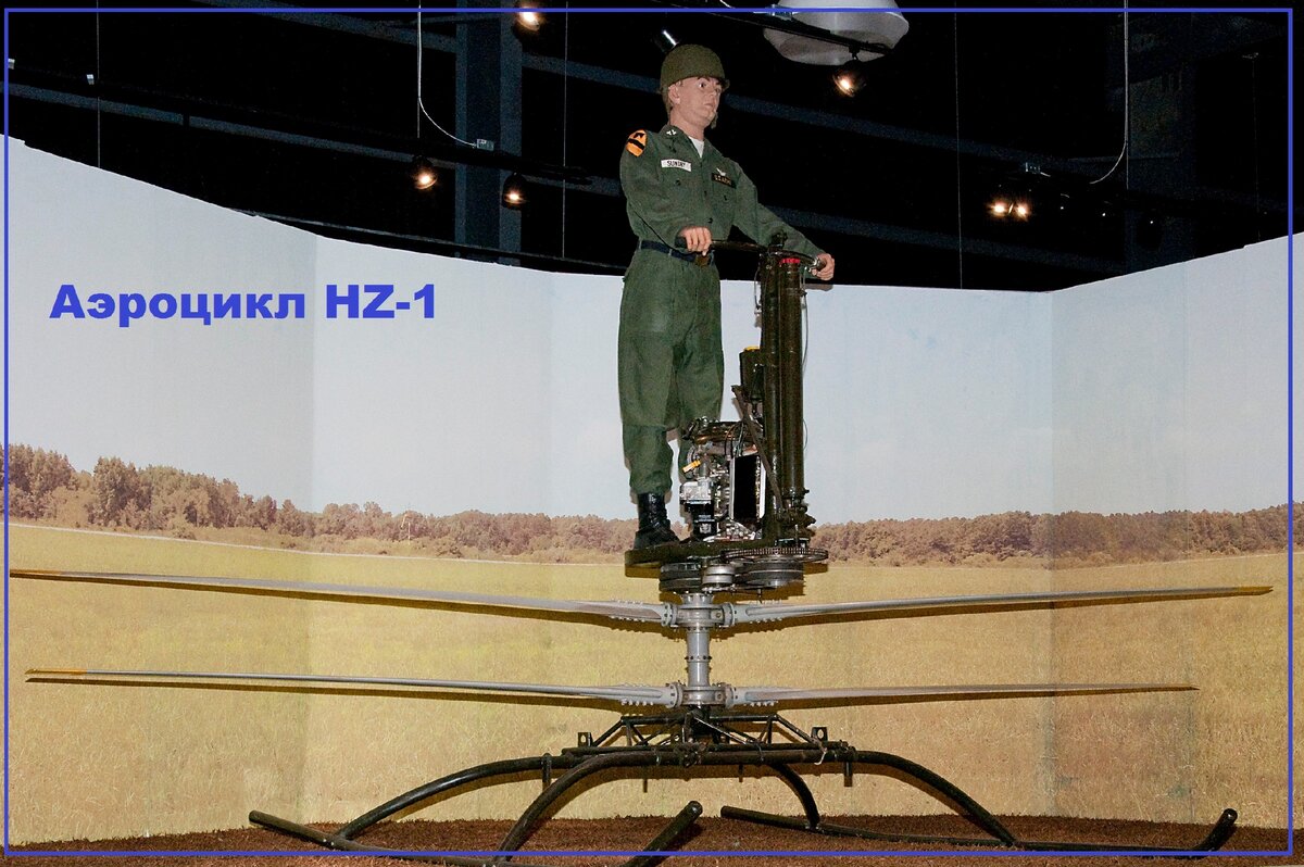 Аэроцикл HZ-1 фото компании  Майлз Лумбард