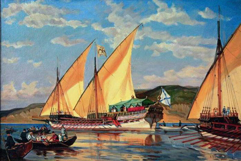 Галера «Тверь». Источник: ulpressa.ru