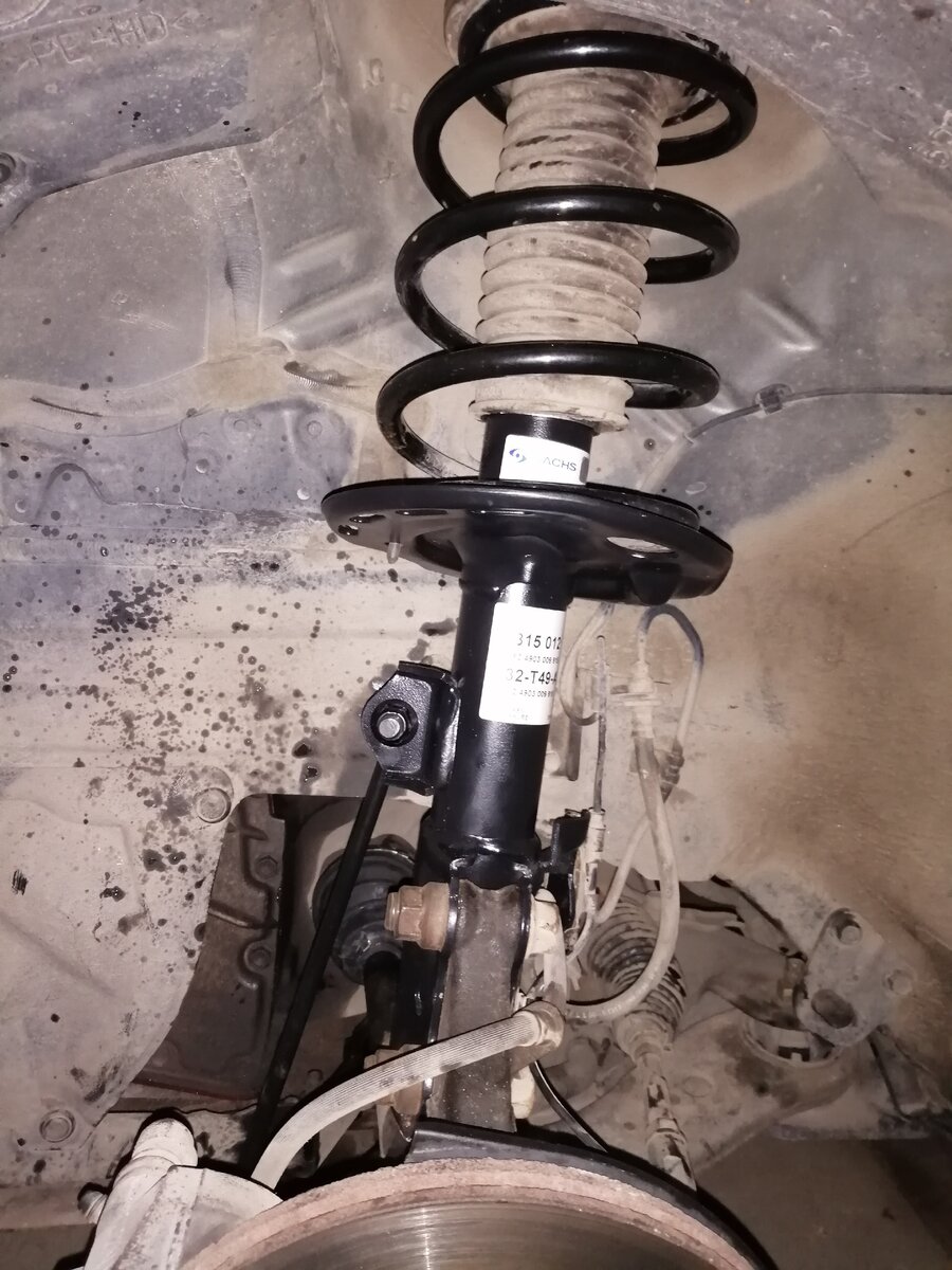 Подвеска: стойки от STI 5х114,3 - на GC8 - Subaru Impreza WRX (GC, GF), 2 л, 199