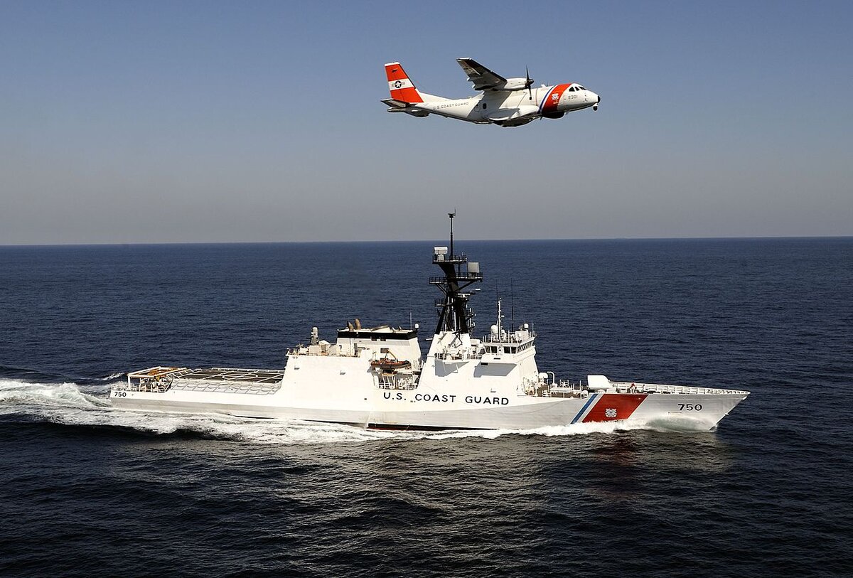 Военно морская безопасность. USCGC Bertholf WMSL-750. Береговая охрана США. Корабли береговой охраны США. Патрульный корабль БОХР США
