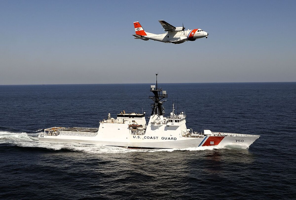 USCGC Bertholf WMSL-750. Береговая охрана США. Корабли береговой охраны США. Патрульный корабль БОХР США.