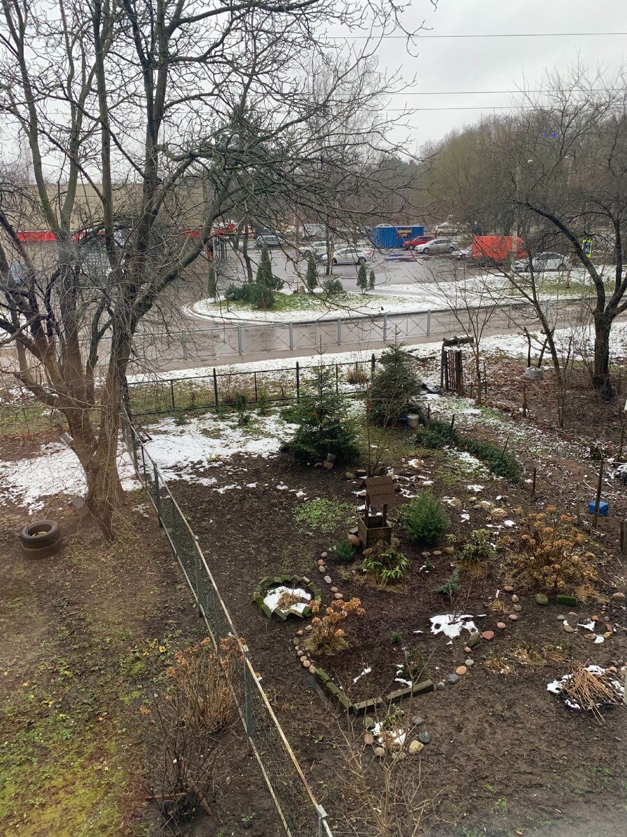 Картина за окном соответствует настроению