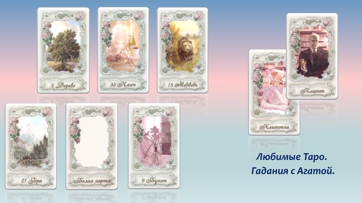 Ленорман Элегия. Карты расклада.