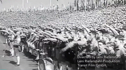 Из фильма Лени Рифеншталь Триумф воли (1935)