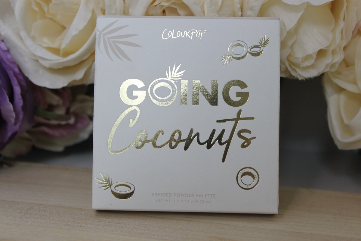 Палетка теней ColourPop Going Coconuts (9 оттенков)