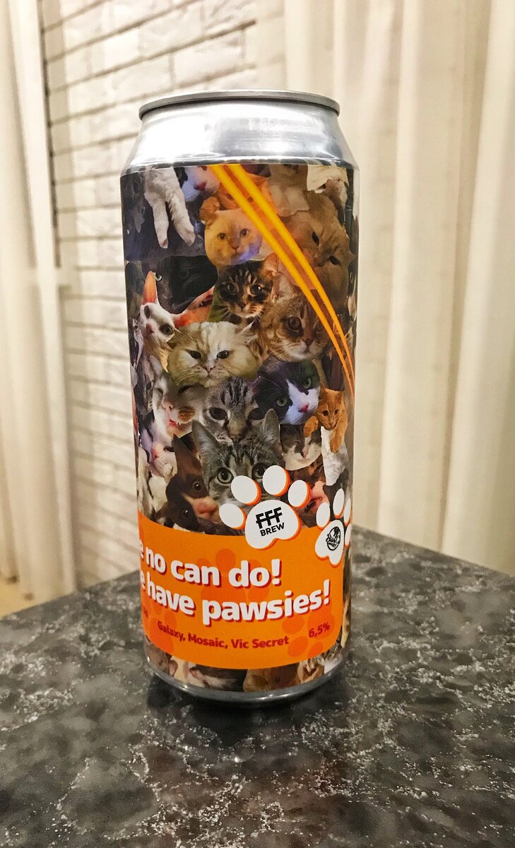 Me No Can Do! Me Have Pawsies!