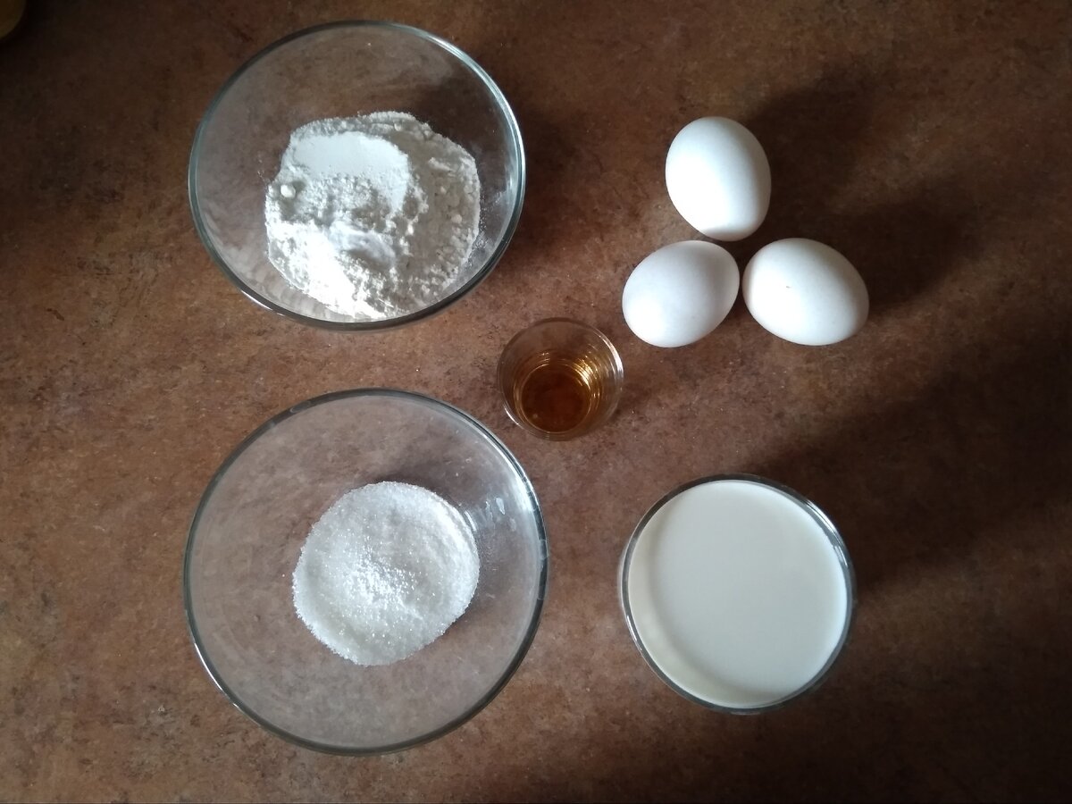 Все ингредиенты должны быть комнатной температуры