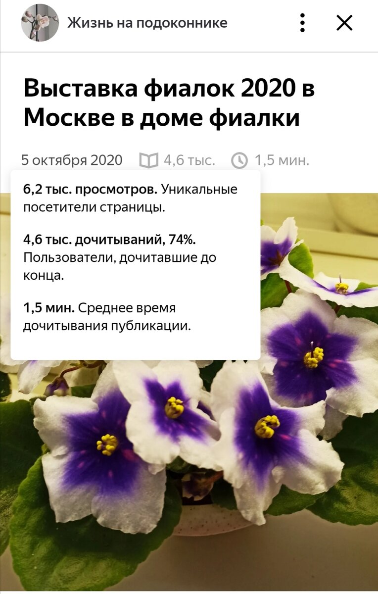 Моя первая статья