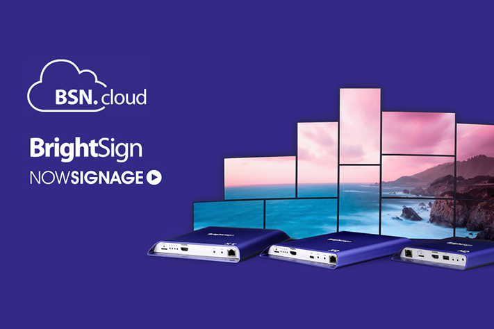 Система управления контентом (CMS) NowSignage была добавлена в список  партнеров BrightSign по интеграции с BSN.cloud. 