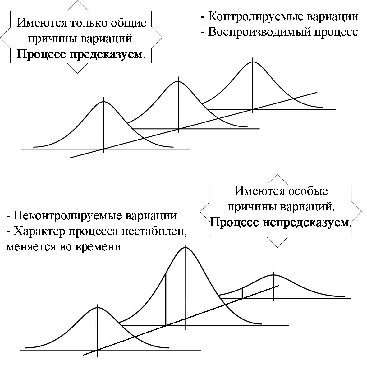 Общие и особые причины вариаций