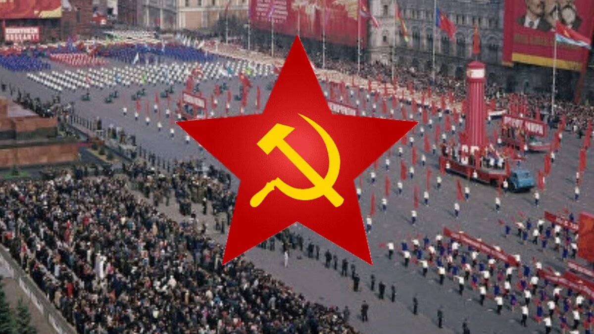 Парад на Красной площади.