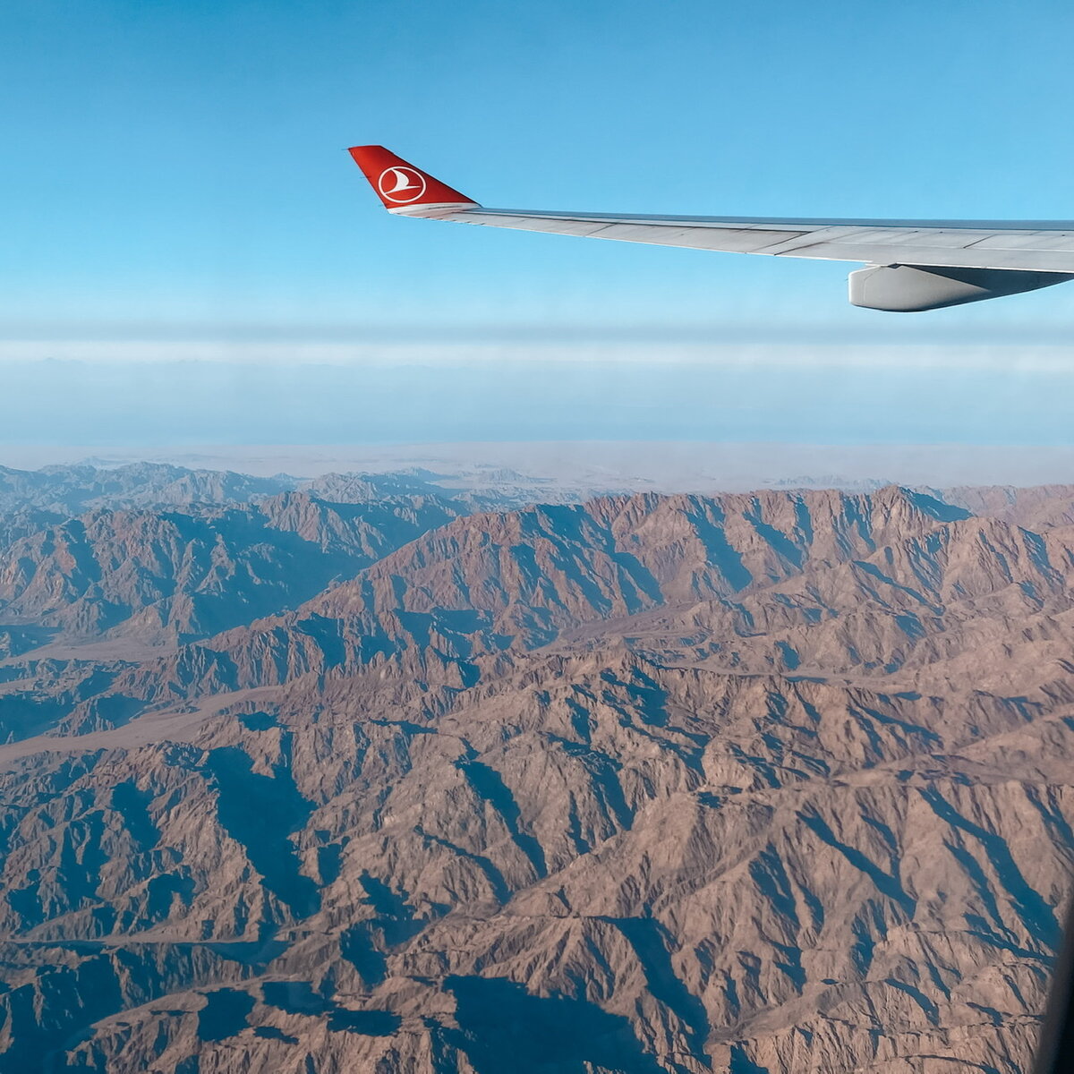 Пролетая над Синаем. Фото из личного архива