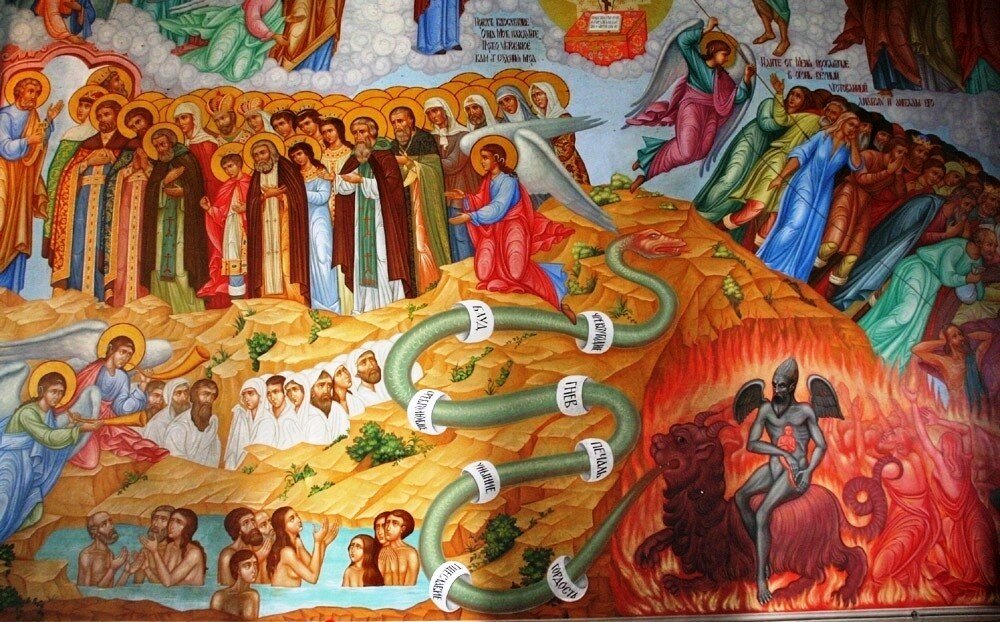 Источник изображения: ok.ru, икона "Страшный суд"