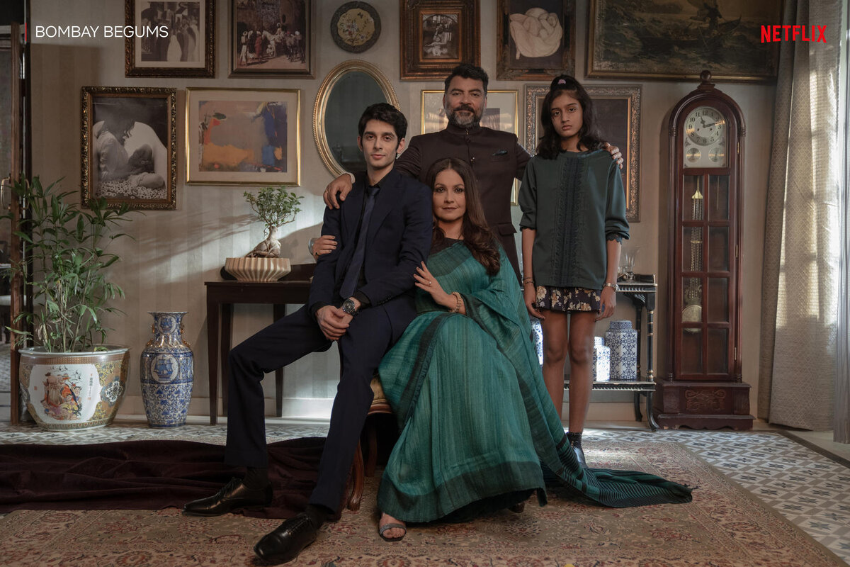 Кадры из пресс-релиза от Netflix "Bombay Begums"