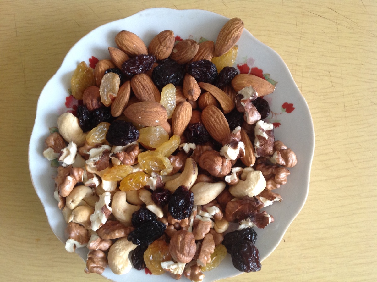 Орешки и изюм к ☕️ Кофе
