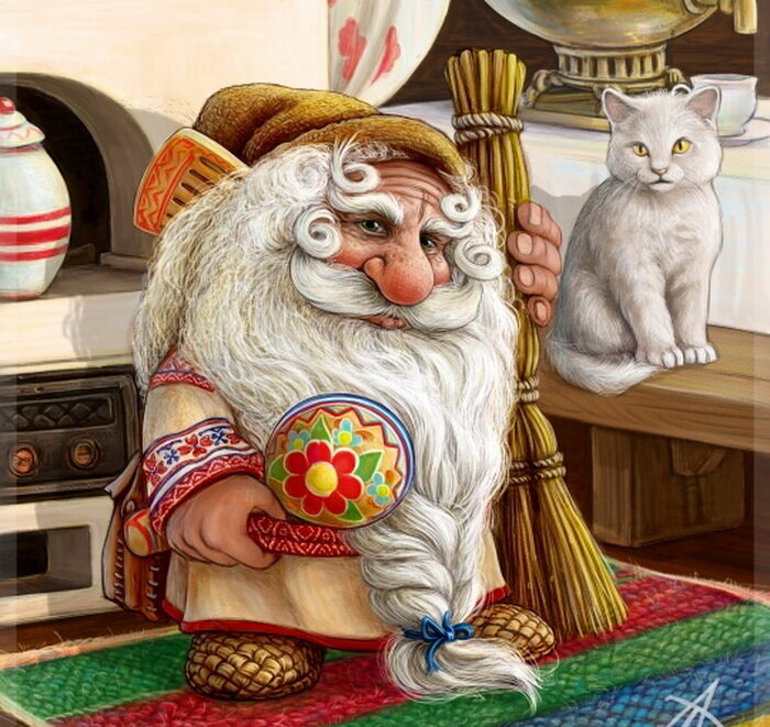 Домовой. Иллюстрация Владимира Аржевитина‌‌​‌ ​​